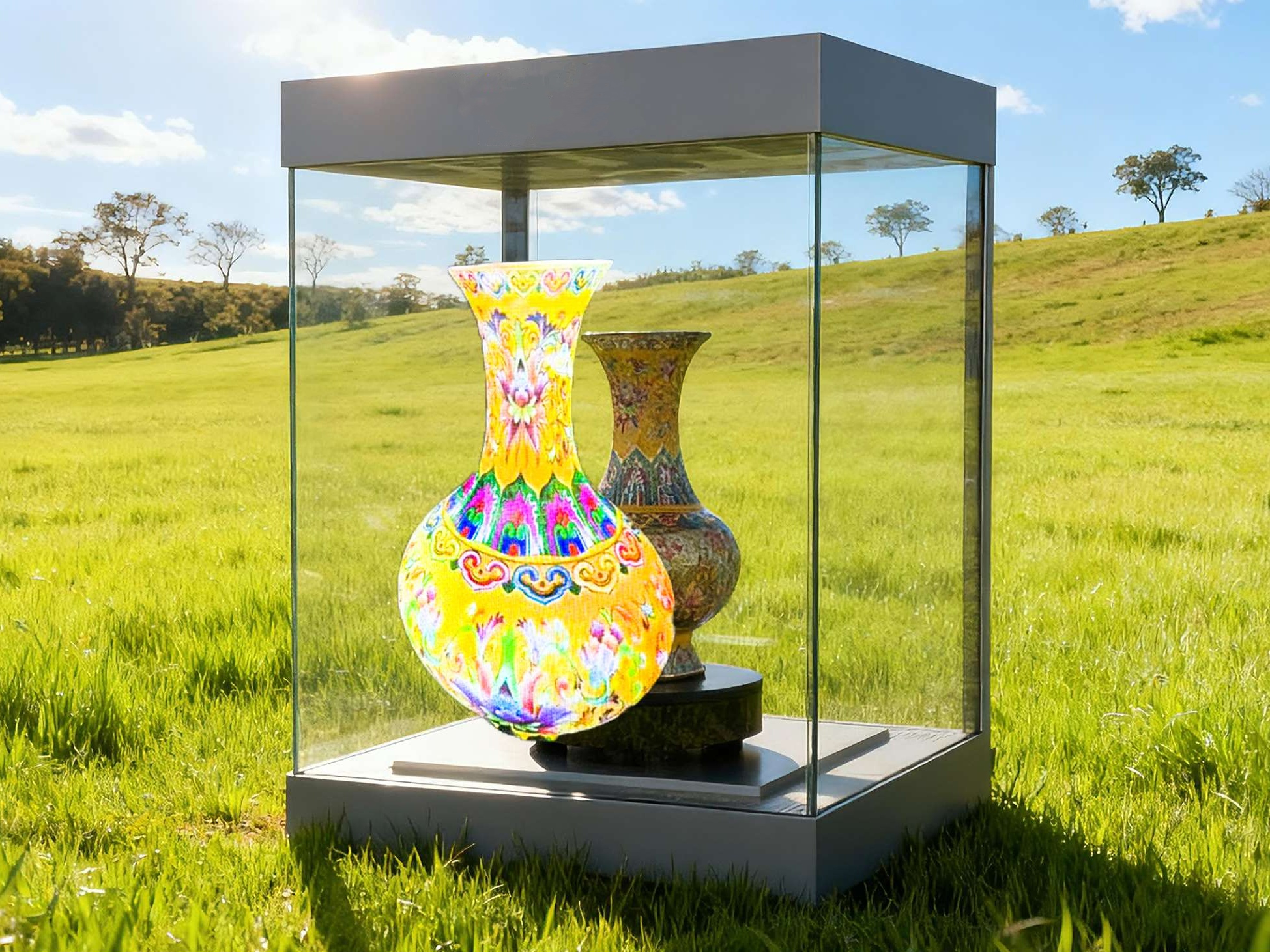 辰顯19寸MicroLED透明屏